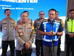 Wakapolri Pantau Arus Balik Nataru di Command Center Tol Jasa Marga Jatiasih