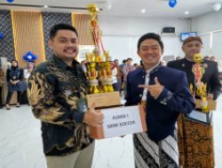 Penyerahan Piala Kejuaraan SportArtcular BRI KC Daan Mogot