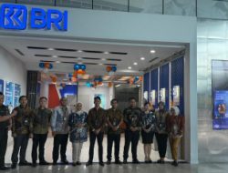BRI Luncurkan Logo Rebrandingdi Kantor Kas Terminal 3 Bandara Soekarno-Hatta