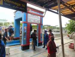 Polres Kepulauan Seribu Rutin Gelar Strong Point di Dermaga Marina Ancol untuk Jamin Keamanan Penyeberangan