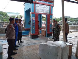 Polres Kepulauan Seribu Gelar Strong Point di Dermaga Marina Ancol, Wakapolres Pimpin Langsung Pengamanan
