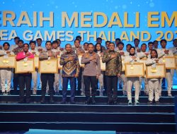 Kapolri Beri Apresiasi ke Atlet Polri dan Non-Polisi yang Berprestasi di Sea Games 2025
