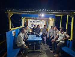Polsek Kepulauan Seribu Selatan Gelar Patroli Malam Gabungan Cegah Gangguan Kamtibmas