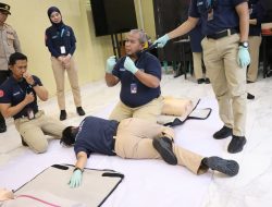 Polres Kepulauan Seribu Gelar Sosialisasi Bantuan Hidup Dasar untuk Tingkatkan Kesiapsiagaan Personel