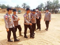 Kapolda Aceh Tinjau Kesiapan Lahan Huntap di Aceh Tamiang