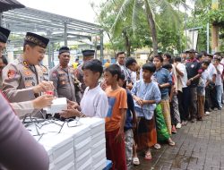 Polres Kepulauan Seribu Gelar Kegiatan Jum’at Berkah Bersama Kadivpropam Polri