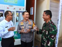 Peduli Pascabencana, Polres Pidie Jaya Hadirkan Depot Air Minum RO Gratis di Pos Satlantas