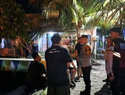 Polsek Kepulauan Seribu Utara Gelar Patroli Malam Gabungan, Perkuat Siskamling Cegah Guantibmas