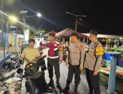 Polsek Kepulauan Seribu Utara Gelar Patroli Malam Gabungan Cegah Guantibmas