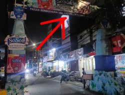 Plang “Pasar Bendungan Melayu” Dipertanyakan, LMK Tugu Selatan: Fasilitas Umum Kok Dilegalkan Jadi Pasar?