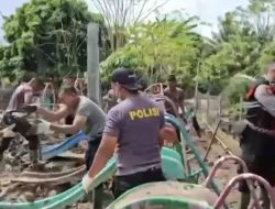 Gotong Royong Polri dan Masyarakat, Polres Pidie Jaya Percepat Pemulihan Pascabanjir dan Fasilitas Pendidikan