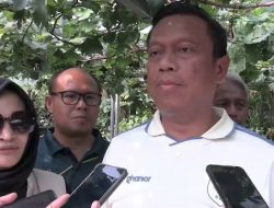 Walikota Jaktim Panen Anggur di Kebun Taman Buaran Indah