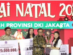 Gubernur dan Wagub DKI Hadiri Puncak Perayaan Natal Pemprov DKI Jakarta 2025