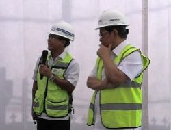 Gubernur DKI Groundbreaking Pembangunan Pintu Masuk Stasiun MRT Harmoni