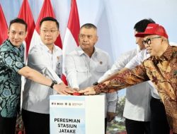 Menhub Dudy Resmikan Stasiun Jatake