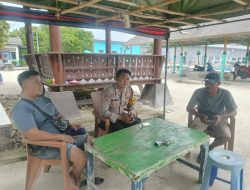 Bhabinkamtibmas Pulau Pari Ajak Warga Jaga Kamtibmas Demi Wisata Aman dan Nyaman