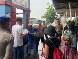 Polres Kepulauan Seribu Rutin Gelar Strong Point di Dermaga, Utamakan Keselamatan Penumpang