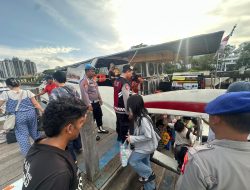 Strong Point Polres Kepulauan Seribu di Dermaga, Kapolres Tekankan Keselamatan dan Kenyamanan Wisatawan