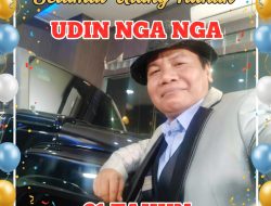 Genap 61 Tahun, Udin Nganga “Para Pencari Tuhan” Menangis Haru Dapat Kejutan dari Anak Cucu.
