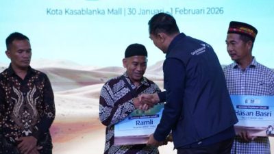 Garuda Indonesia Berangkatkan Marbot Terdampak Bencana untuk Umrah