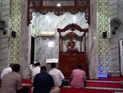 Polsek Kelapa Gading Gelar Safari Ramadhan Tarawih Keliling Di Masjid Al-Muhajirin