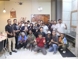 Silaturahmi Ramadhan, Satgas Damai Cartenz dan Wartawan Nabire Perkuat Kemitraan