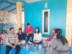 Bhabinkamtibmas Pulau Lancang Sambangi Warga, Sosialisasikan Layanan Polri 110 dan Perkuat Kamtibmas