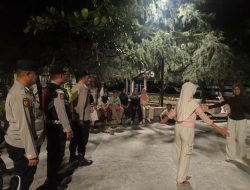 Patroli Malam Gabungan Polsek Kepulauan Seribu Utara, Antisipasi Tawuran dan Kejahatan Jalanan