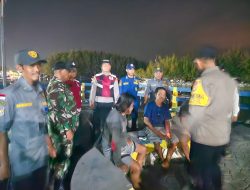 Sinergi TNI-Polri Perkuat Siskamling, Patroli Malam Cegah Gangguan Kamtibmas di Kepulauan Seribu Utara
