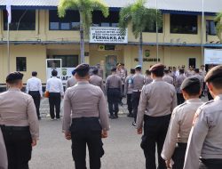 Apel Pagi, Wakapolres Kepulauan Seribu Tekankan Pelayanan Humanis dan Zero Pungli