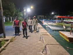 Patroli Gabungan TNI-Polri di Kepulauan Seribu Utara, Perkuat Siskamling dan Sosialisasi Layanan 110