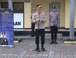 Apel Pagi Polres Kepulauan Seribu, Wakapolres Tekankan Disiplin dan Kesiapan Hadapi Bulan Qurban