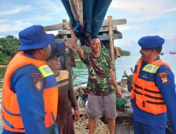 Patroli Dialogis Satpolairud Polres Kepulauan Seribu Perkuat Keamanan Laut dan Sosialisasikan Layanan 110