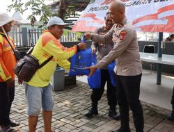 Polres Kepulauan Seribu Rangkul Sabuk Kamtibmas, Perkuat Sinergi Lewat Jumat Peduli di Marina Ancol