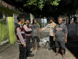 Patroli Gabungan Polsek Kepulauan Seribu Utara Perkuat Siskamling, Cegah Guantibmas dan Sosialisasikan Layanan 110
