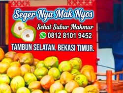 Kisah Inspiratif Pasutri di Tambun Selatan: Segarnya Es Kelapa ‘Jebar Jebur’ yang Jadi Buruan Pelanggan