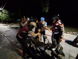 Patroli Gabungan Polsek Kepulauan Seribu Selatan Sosialisasikan Layanan 110 dan Barcode Pengaduan Masyarakat