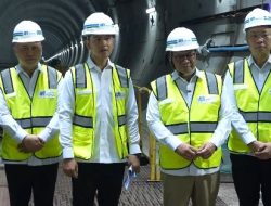 Gubernur DKI Dampingi Wapres Tinjau Pembangunan MRT Jakarta Bundaran HI-Kota