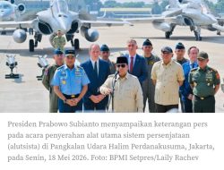 Presiden Prabowo: Penambahan Alutsista Jadi Tonggak Penguatan Pertahanan Nasional