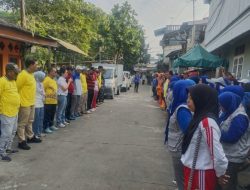 Warga RW 08 Rawa Badak Utara Gelar Kerja Bakti