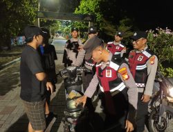 Jakarta On The Spot, Polsek Kepulauan Seribu Utara Sosialisasikan Layanan Polisi 110 dan Perkuat Kamtibmas Dini Hari