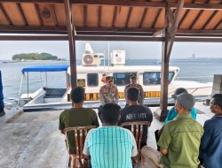 Kapolres Kepulauan Seribu Pimpin Jaga Jakarta On The Spot di Pulau Pramuka, Warga Diajak Manfaatkan Layanan Polisi 110
