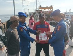 Patroli Dialogis Satpolairud Polres Kepulauan Seribu Melalui Jakarta On The Spot, Sosialisasikan Keselamatan Laut dan Layanan Polisi 110 kepada Wisatawan