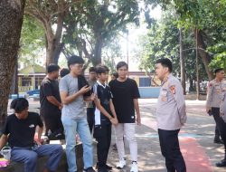 Kapolres Kepulauan Seribu Pimpin Jaga Jakarta On The Spot Kamtibmas di Perairan, Sosialisasikan Layanan Polisi 110 dan Keselamatan Wisatawan