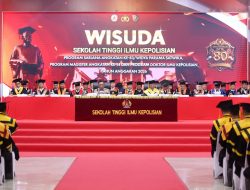 Kapolda Riau Gaungkan Polisi sebagai Penjaga Peradaban di Wisuda dan Dies Natalis ke-80 STIK Polri