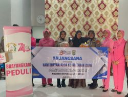 Sambut Hari Bhayangkara ke-80, Polres Kepulauan Seribu Gelar Anjangsana ke Purnawirawan, Warakawuri dan Pensiunan PNS Polri