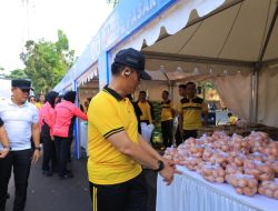 Polda Lampung Gelar Bazar, Pasar Rakyat, Olahraga Bersama, dan Bakti Sosial Sambut Hari Bhayangkara ke-80