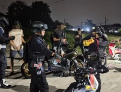Brimob Batalyon B Pelopor Amankan 11 Remaja dan Lima Motor Saat Patroli Duren Sawit