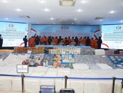 Polda Metro Jaya Ungkap 3.809 Kasus Narkoba, 17,45 Ton Barang Bukti Disita
