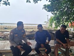 Bhabinkamtibmas Pulau Tidung Sambang Warga Melalui Jakarta On The Spot, Sosialisasikan Layanan Polri 110